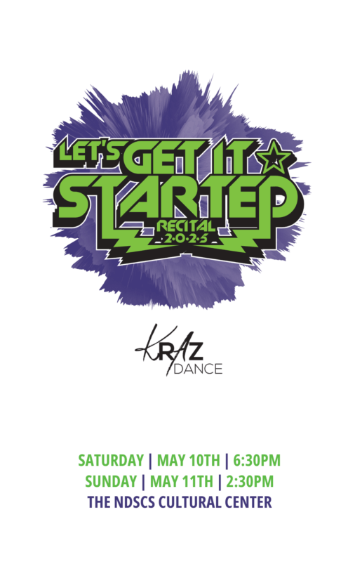 Let's Get It Started Recital 2025 Program
