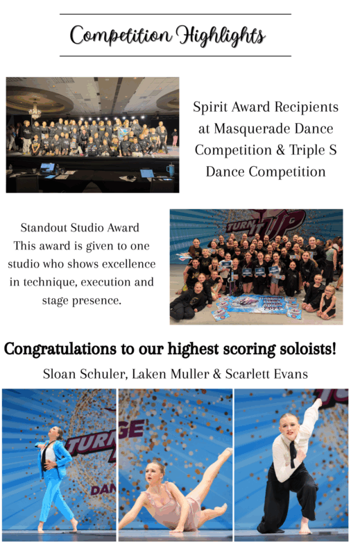 Page 14 of Let's Get It Started Recital 2025 Program